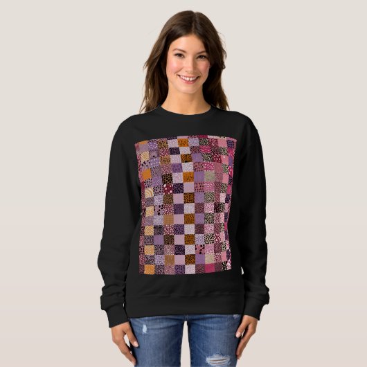 Patchwork Esthetische Trui (Voorkant volledig)