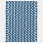 Patchwork Estland Vlag Patroon Fleece Deken (Voorkant)