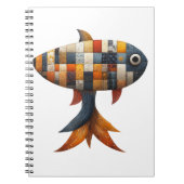 Patchwork Fish Notitieboek (Voorkant)