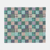 patchwork Fleece Blanket (Voorkant (Horizontaal))