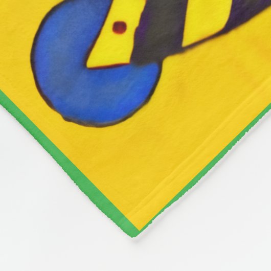 Patchwork Fleece Deken (Hoek)