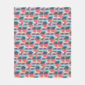 Patchwork Fleece Deken (Voorkant)