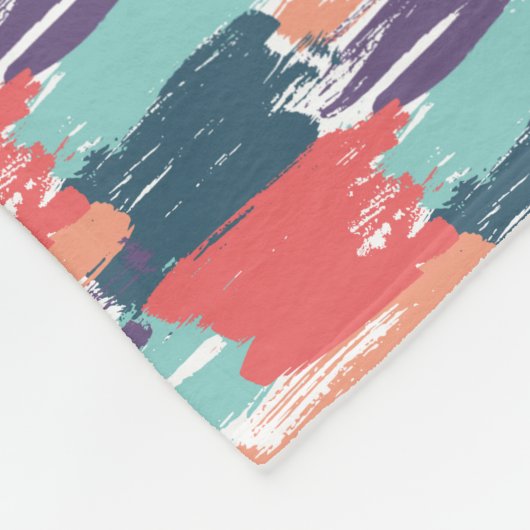 Patchwork Fleece Deken (Hoek)