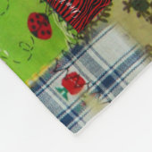 PATCHWORK FLEECE DEKEN (Hoek)