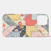 Patchwork Floral: Ornament Case-Mate iPhone Case (Achterkant (horizontaal))