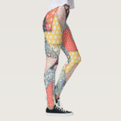 Patchwork Floral: Ornament Leggings (Rechts)