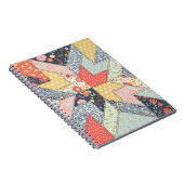 Patchwork Floral:  Ornament Notitieboek (Rechterzijde)