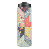 Patchwork Floral:  Ornament Thermosbeker (Voorkant)