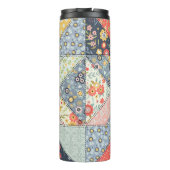 Patchwork Floral:  Ornament Thermosbeker (Achterkant)