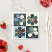 Patchwork Flowers Servet (Insitu)