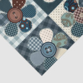 Patchwork Flowers Tissuepapier (Detail)