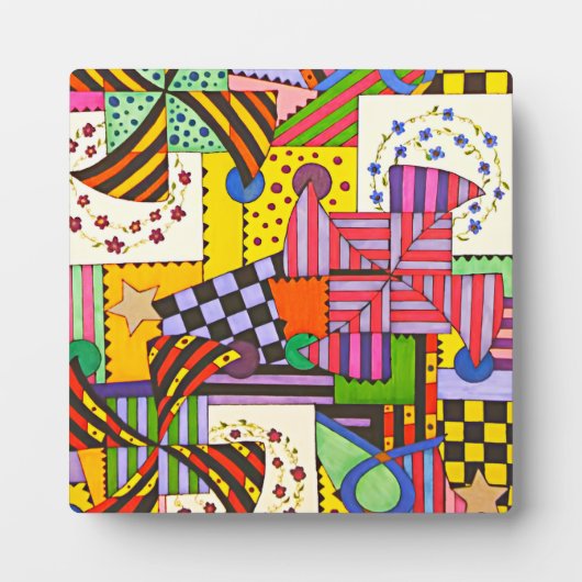 Patchwork Fotoplaat (Voorkant)