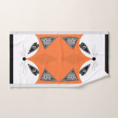 Patchwork Fox, applique Fox, Fox, kinderen Bad Handdoek (Handdoek)