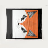 Patchwork Fox, applique Fox, Fox, kinderen Wandkleed (Voorkant (horizontaal))