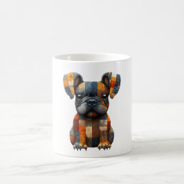 Patchwork Franse Bulldog Mok