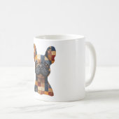 Patchwork Franse Bulldog Mok (Voorkant rechts)