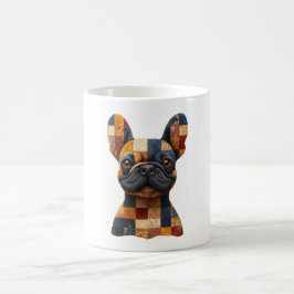 Patchwork Franse Bulldog Mok
