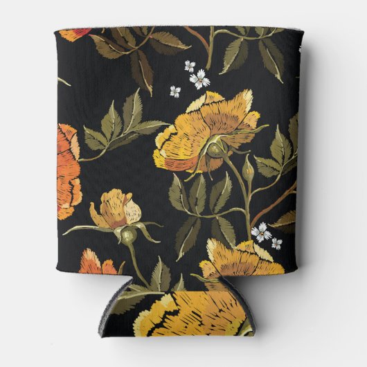 Patchwork Gentle: Handtekening ontwerp Blikjeskoeler (Voorkant)