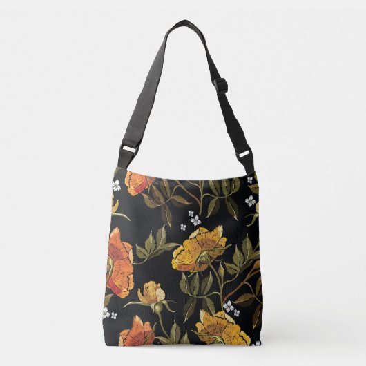Patchwork Gentle: Handtekening ontwerp Crossbody Tas (Voorkant)