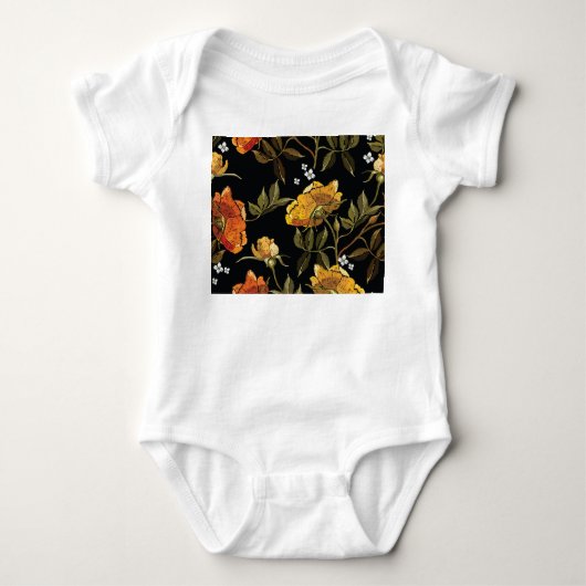 Patchwork Gentle: Handtekening ontwerp Romper (Voorkant)