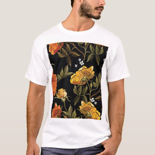 Patchwork Gentle: Handtekening ontwerp T-shirt (Voorkant)