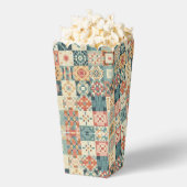 , patchwork gewatteerde look bedankdoosjes (Popped)