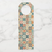 , patchwork gewatteerde look flessenhanger (Voorkant)