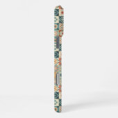 , patchwork gewatteerde look iPhone hoesje (Rechterkant)