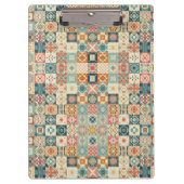 , patchwork gewatteerde look klembord (Voorkant)