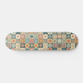 , patchwork gewatteerde look persoonlijk skateboard (Horizontaal)