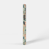 , patchwork gewatteerde look samsung galaxy hoesje (Rechterkant)