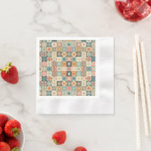 , patchwork gewatteerde look servet (Insitu)