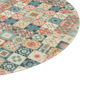 , patchwork gewatteerde look snijplank (Hoek)