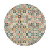 , patchwork gewatteerde look snijplank (Voorkant)