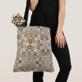 , patchwork gewatteerde look tote bag (Dichtbij)