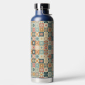 , patchwork gewatteerde look waterfles (Links)