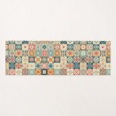 , patchwork gewatteerde look yogamat (Voorkant (horizontaal))