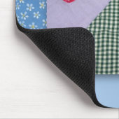 Patchwork gewatteerde mousepad muismat (Hoek)