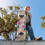 patchwork Good Vibes Skateboard<br><div class="desc">Goede vibes Skateboard voor iedereen die van een ritje buitenshuis houdt</div>