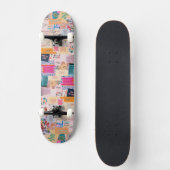patchwork Good Vibes Skateboard (Voorkant)