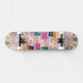 patchwork Good Vibes Skateboard (Horizontaal)