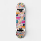 patchwork Good Vibes Skateboard (Voorkant)