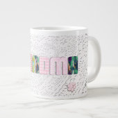 Patchwork "Grandma" op Lace Grote Koffiekop (Voorkant rechts)