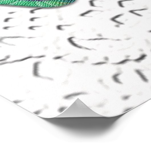 Patchwork "Grandma" op Lace Poster (Hoek)