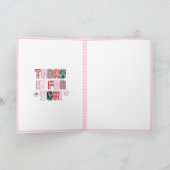 Patchwork 'Grandmum' Moederdag Foto Lijst Kaart (Binnen)