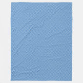 Patchwork Griekenland Vlag Patroon Fleece Deken (Voorkant)