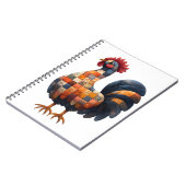 patchwork-haan-Notitieboek Notitieboek (Linkerzijde)