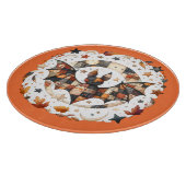 Patchwork Halloween Bat in Herfst Kleuren Snijplank (Hoek)