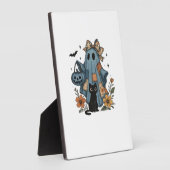 Patchwork Halloween Geest zwarte Kat Essential T-S Fotoplaat (Zijkant)