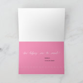 Patchwork Heart Hartelijk dank Bedankkaart (Binnen)